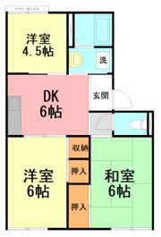 ハイツコスモスIIの間取り画像