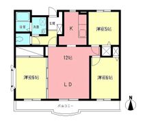 ボヌール・アイの間取り画像