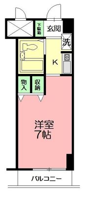 パレ・ドール湘南平塚の間取り画像