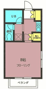 桔梗荘の間取り画像