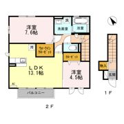 K・fines Cの間取り画像