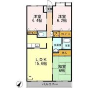 ハイビジョンの間取り画像