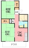 テラスKOの間取り画像