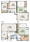 十二所貸戸建の間取り画像