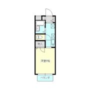 ハイツ湘南の間取り画像