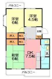 水引カワイマンションの間取り画像