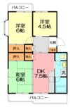 水引カワイマンションの間取り画像