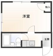 プラーズ愛甲C棟の間取り画像