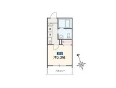 MELDIA高座渋谷VIの間取り画像