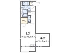 レオネクスト輝の間取り画像