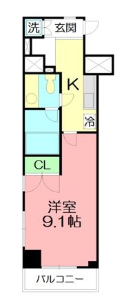 KDXレジデンス湘南台の間取り画像