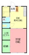チェリーハイツAの間取り画像