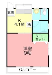 ハイツニューライフの間取り画像