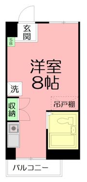 スペースポエムの間取り画像