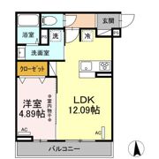 レンテ本厚木の間取り画像