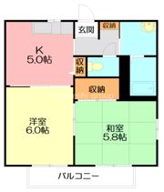グリーン亀ガ谷の間取り画像