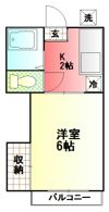 第2グリーンハウスの間取り画像