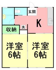 コーポラスエイトの間取り画像