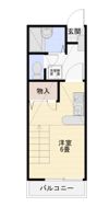 パルフェタムール善行の間取り画像