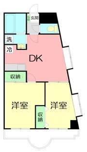 レジデンス平塚の間取り画像