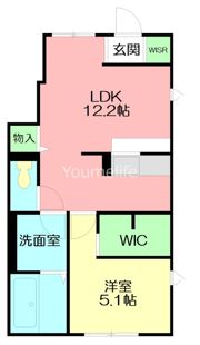 バレミックス辻堂の間取り画像