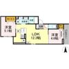 仮称）D-ROOM東海岸北2丁目IIの間取り画像