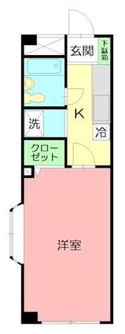 ハウスポートナルセの間取り画像