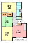 カームハイツIIの間取り画像