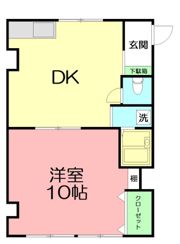 地建ハイツの間取り画像