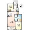 クレサンテームの間取り画像
