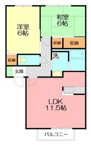 ラークヒルズの間取り画像