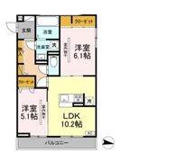 Cosmet湘南平塚の間取り画像