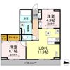Cosmet湘南平塚の間取り画像