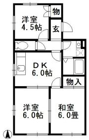 オーク湘南IIの間取り画像