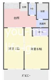 船橋コーポの間取り画像