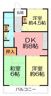 第25明智ビルの間取り画像