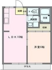 ハイツナカソネの間取り画像