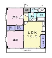 フレア・エクレール湘南の間取り画像