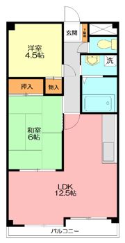 ヒルズ小山台IIIの間取り画像