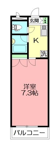 下の根グラスワンの間取り画像