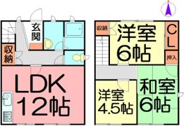 ディーズライフ元町の間取り画像