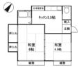 秋葉町平屋テラス2の間取り画像