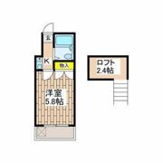 サンパレス西富の間取り画像