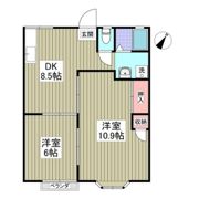 ハイヴィラ湘南の間取り画像