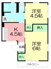 まみいはうすの間取り画像