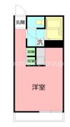 ヴィラ萩山Aの間取り画像