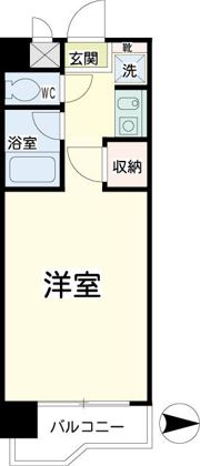 ロアールハイツの間取り画像