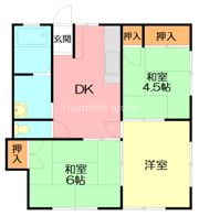 ブルーハイツの間取り画像