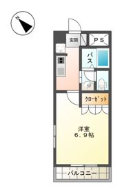 アンディ湘南の間取り画像