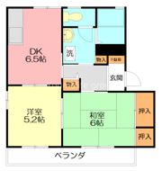 フレグランス高麗の間取り画像